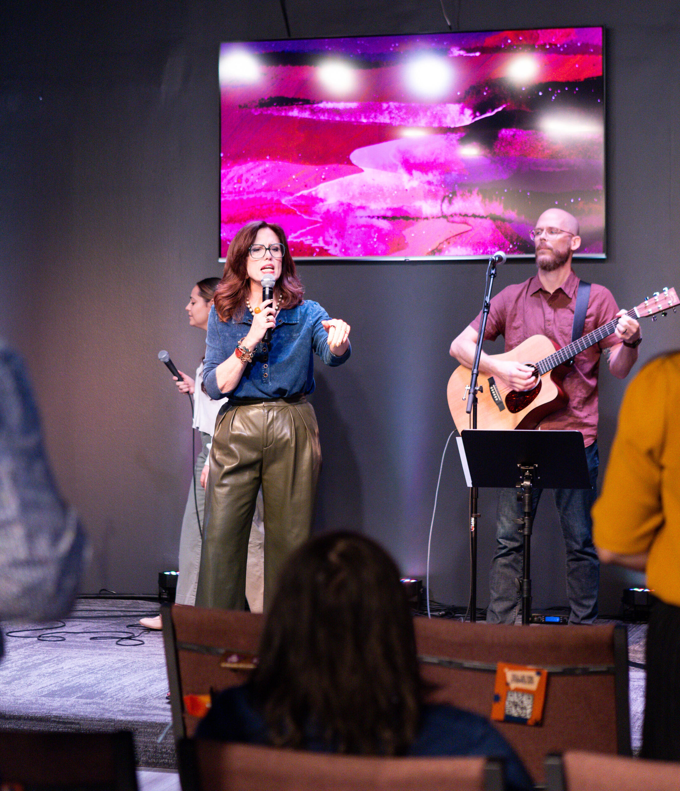 North Dallas Assembly during worship service